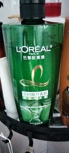 欧莱雅(L''OREAL)茶树植萃去屑净油洗发露700mL晒单图