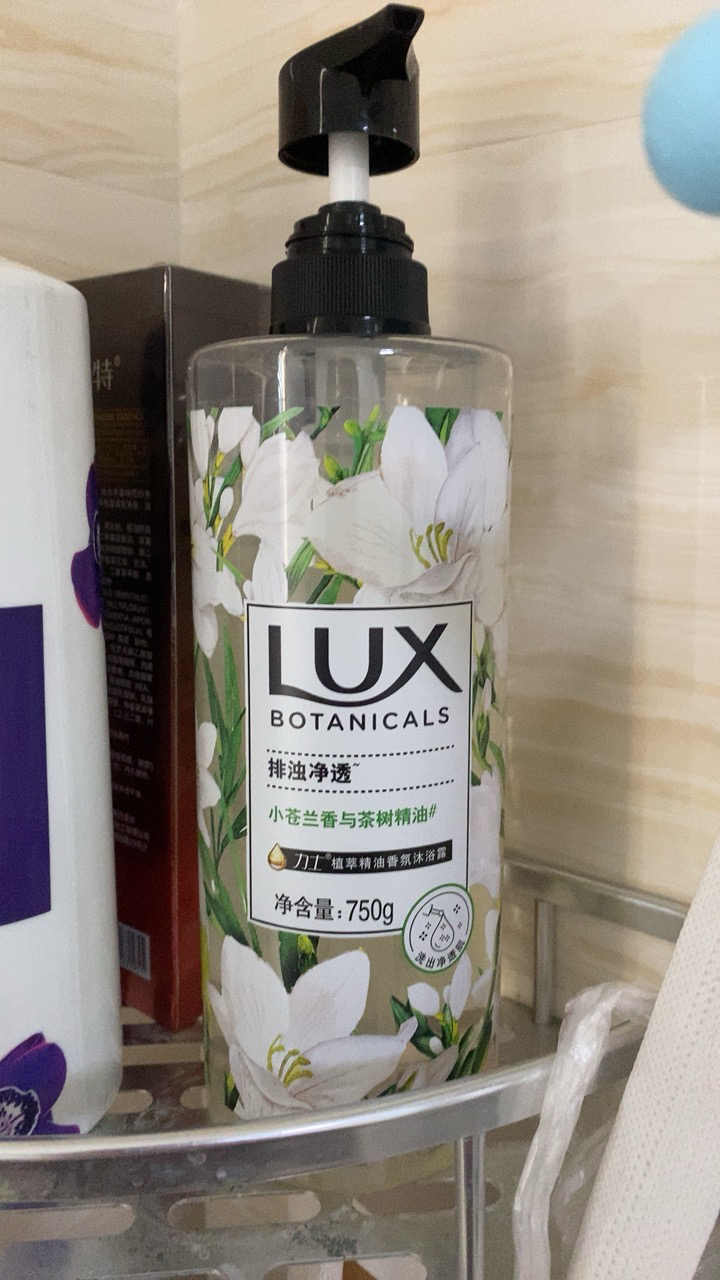 力士植萃沐浴露持久留香身体果酸烟酰胺男女士官方正品-小苍兰香750ml晒单图