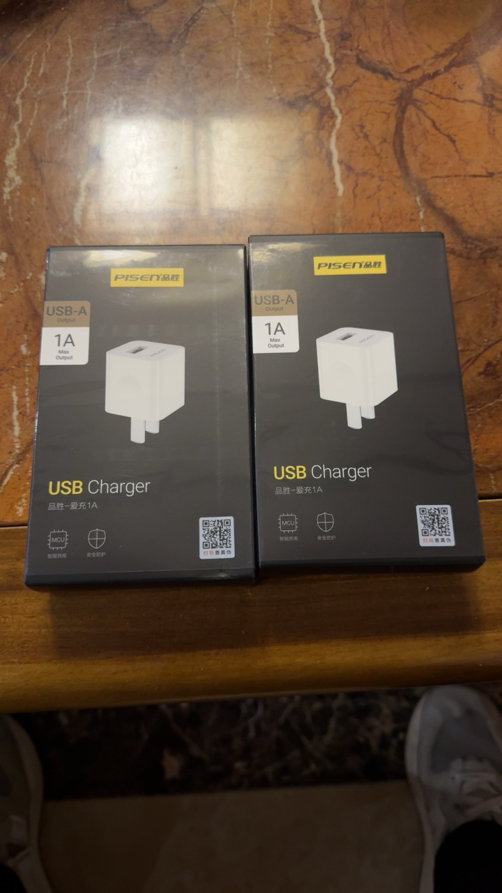 品胜(PISEN)手机充电器1A充电头适用苹果iPhone8Plus七i7充头7p6splus5安卓小米华为oppo白色晒单图
