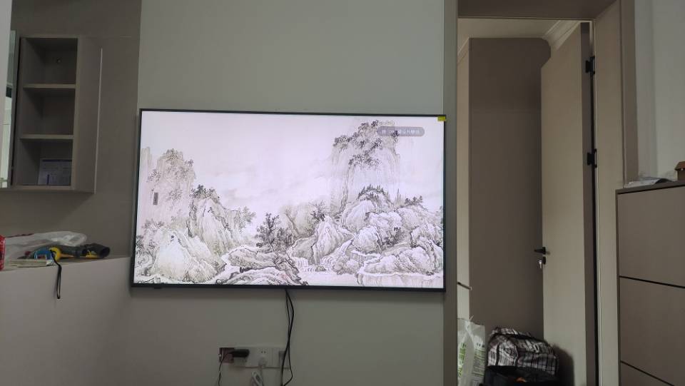 创维壁纸电视65A7F Pro 65英寸超薄壁画艺术mini led平板智能家电液晶电视机国家补贴 A7E Pro升级款晒单图