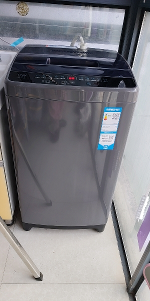 海尔(Haier)8公斤 家用小型 全自动 波轮洗衣机 洗脱一体 桶自洁 租房用 EB80M30Mate1晒单图