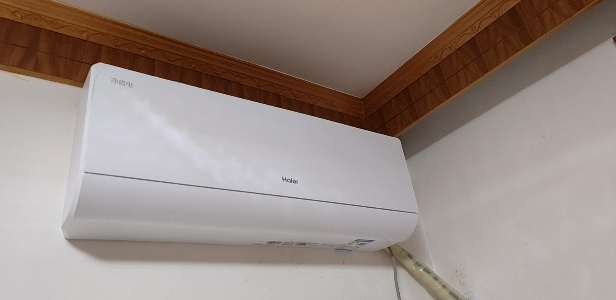 海尔空调(Haier)1.5匹 新1级能效 KFR-35GW/E1-1套机 一键AI节能省电 健康自清洁 只吹干净风晒单图