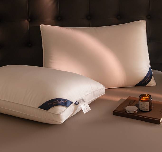 最生活枕头家用酒店枕头护颈枕头芯家用单个纯棉抗菌可水洗高枕Z-8806晒单图