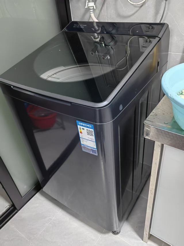 松下波轮洗衣机1U2R变频离心洗护衣户外服洗10公斤不弯腰XQB100-1U2R晒单图
