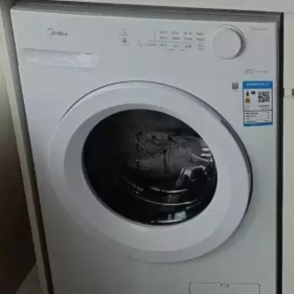 美的(Midea)滚筒洗衣机全自动10公斤超薄机身巴氏除菌变频蒸汽桑拿羊毛洗简尚系列MG100V11FPR家电国家补贴晒单图