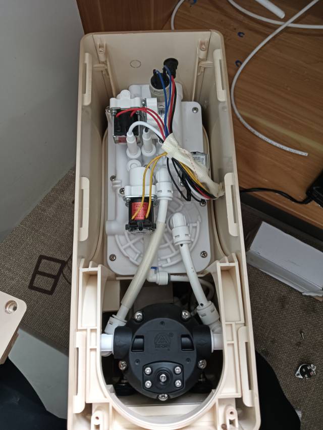 帮客材配 Whirlpool惠而浦净水器R600C90净水机 废水电磁阀 废水阀 冲洗阀DC24V 550CC晒单图