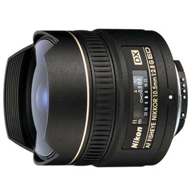 Nikon/尼康 AF DX 10.5mm f/2.8G ED 自动对焦鱼眼镜头 鱼眼定焦镜头 尼康卡口 不支持滤镜