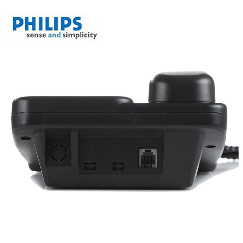 飞利浦(PHILIPS) TD-2808 免电池座机来电显示家用固定电话办公电话机