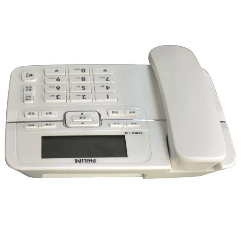 飞利浦 电话机 CORD118 (白色)