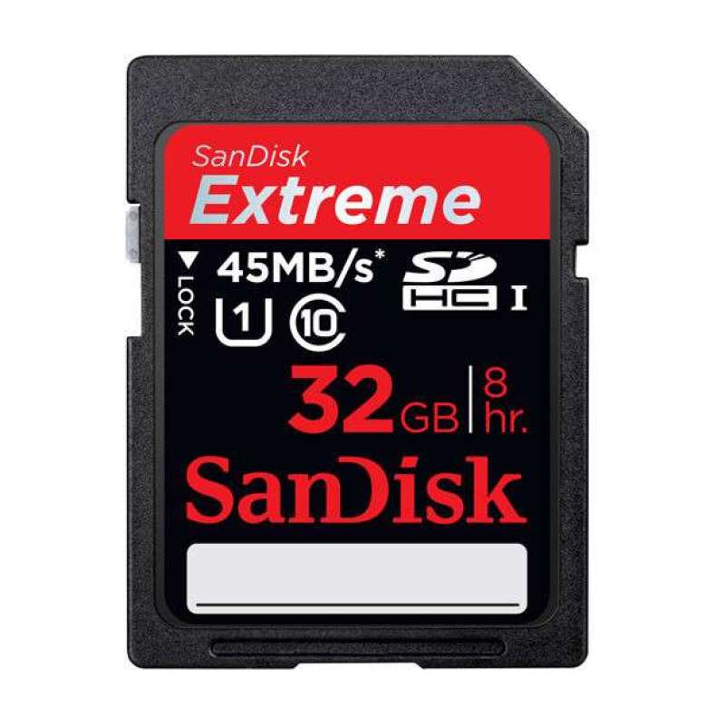 SANDISK(闪迪)Extreme(32G) SD卡(45M/S)