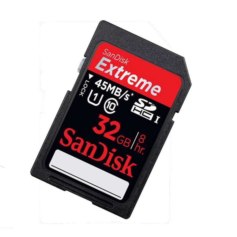 SANDISK(闪迪)Extreme(32G) SD卡(45M/S)