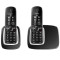 飞利浦(PHILIPS) DCTG4902数字无绳子母电话机套装(黑色)
