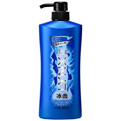 凌仕男士醒体沐浴露冰击600ml