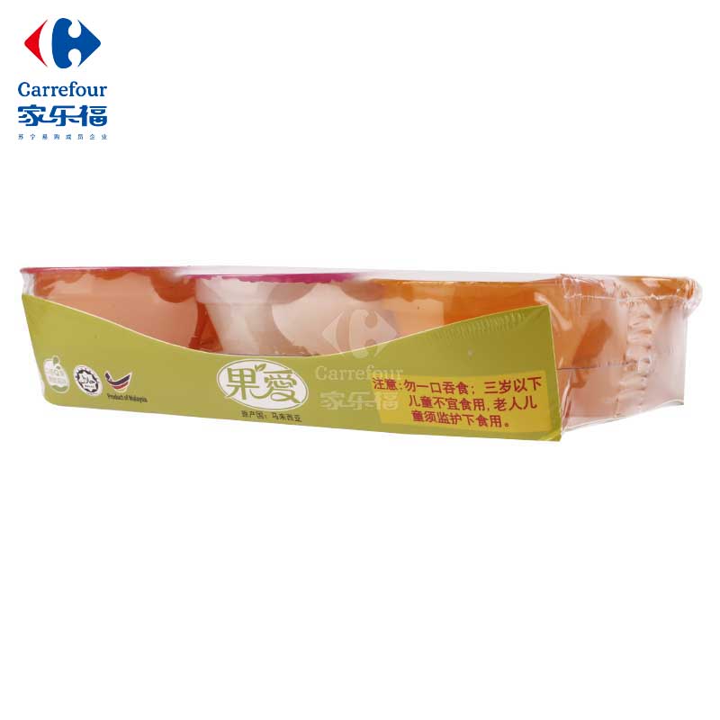 果爱什锦果冻(果味型 三种口味)110g*6盒高清大图