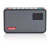 德生(TECSUN)广播录音机/数码音频ICR-100 黑色 2017年出厂 不含歌曲卡版插卡低音音箱 插卡音箱收音机