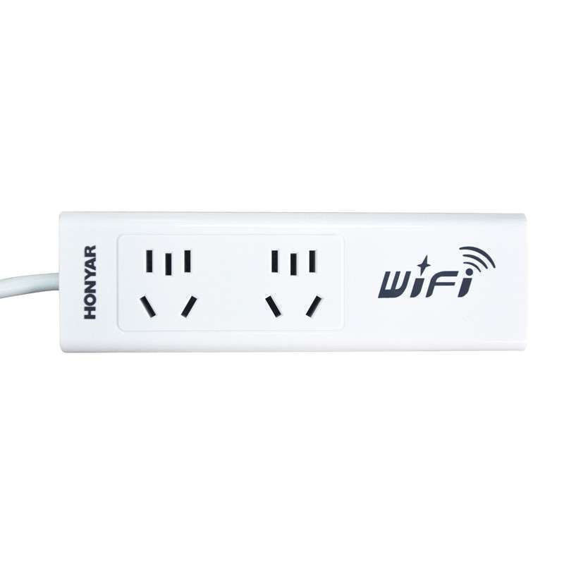 鸿雁WIFI无线路由器+USB/1.8米接线板/插座/插线板