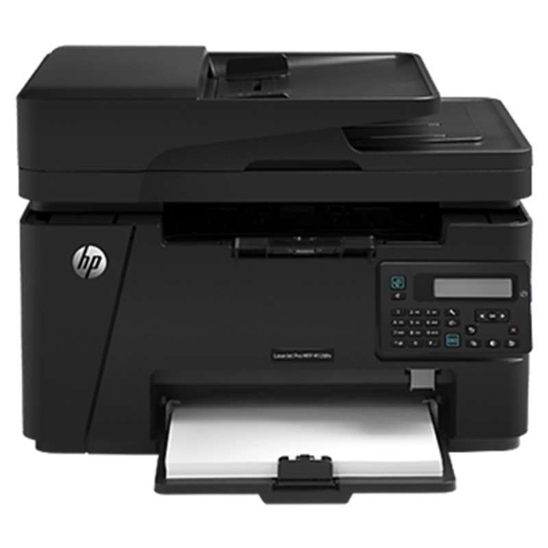 惠普HP LaserJet Pro MFP M128fn /128fp/128fw/138p/138pn黑白激光多功能一体机 打印复印扫描传真 有线网络打印 替代1213高清大图