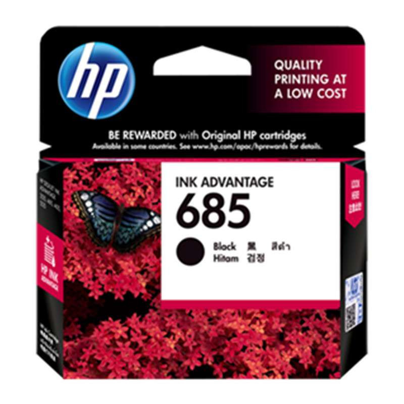 HP 惠普 原装 685 黑色墨盒