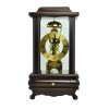北极星T302欧式古典实木台钟透视机械齿轮座钟家居装饰复古床头钟