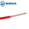 熊猫电线ZR-BV2.5平方(红色100米)单芯线 电缆 阻燃线 家用电线 电线铜芯 100m
