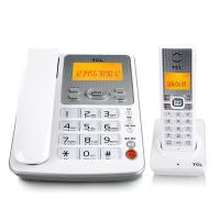 TCL 电话机 D61 无绳电话子母机 家用固定无线电话座机