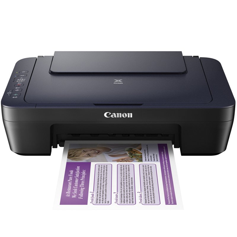 佳能 (Canon) 腾彩 PIXMA E478 无线喷墨一体机 (打印 复印 扫描)家用学生无线打印复印一体机