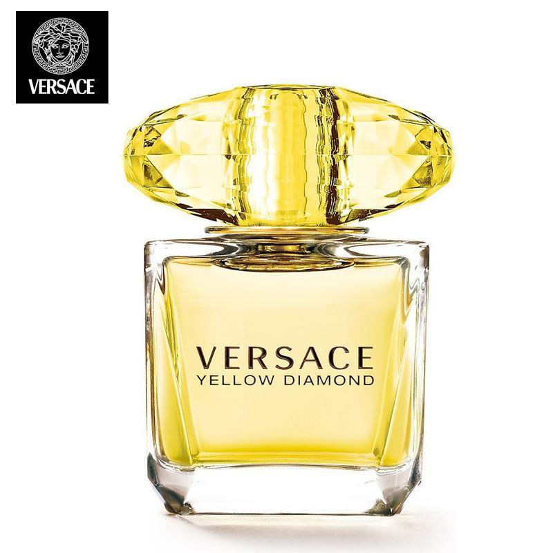 范思哲 VERSACE 晶钻+黄钻 金钻+ 黑钻女士Q版迷你香水3件组合套装5ml