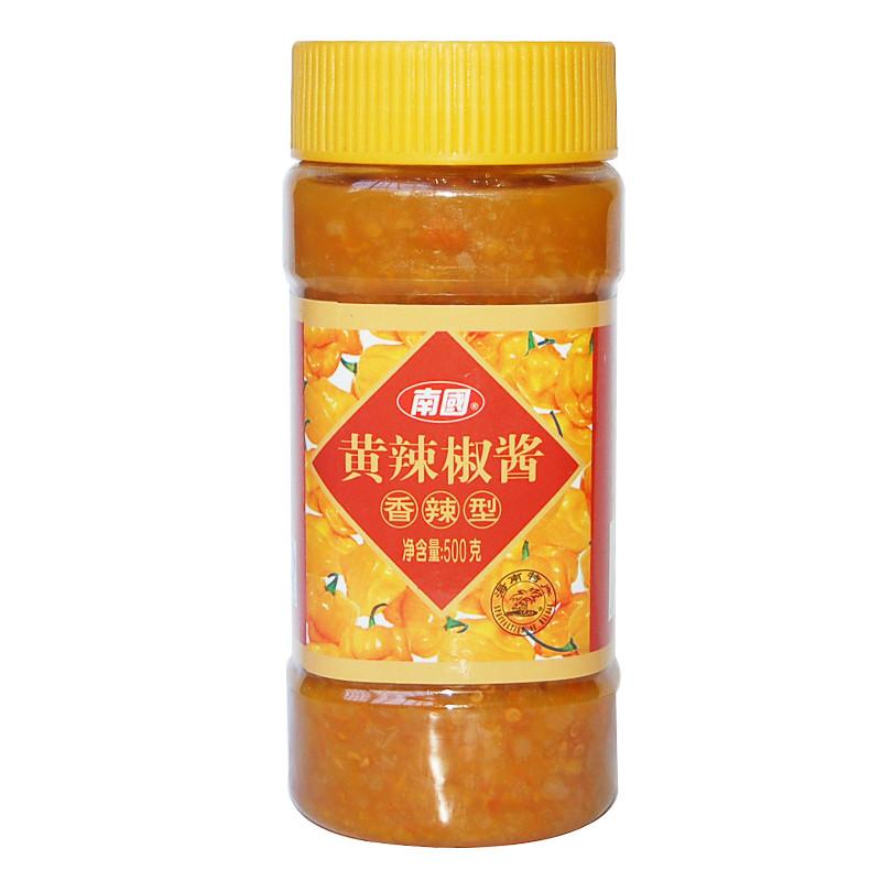 南国 黄灯笼辣椒酱（香辣）500g