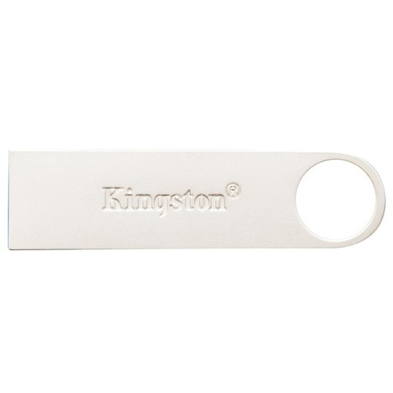 金士顿(Kingston)DTSE9G2 32GB USB3.0 亮薄磨砂金属U盘(亮银)高清大图