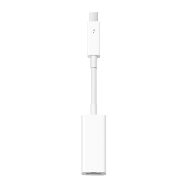 Apple MD463FE/A Mac 雷电接口 Thunderbolt 至千兆以太网转接器/转接头 原装配件0米