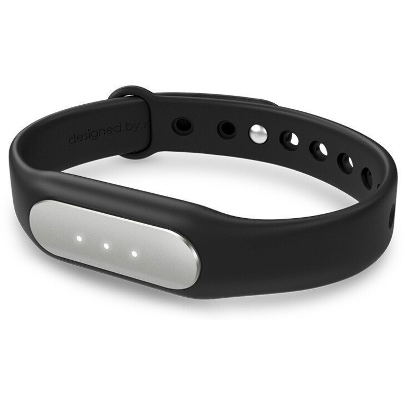 小米(MI)手环 1代普通版 黑色 智能来电提醒 睡眠质量监测 防水长续航 白色LED指示灯