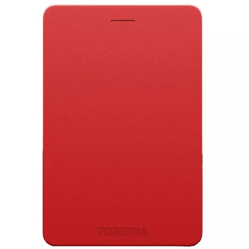 [赠硬盘包]东芝(TOSHIBA)Alumy系列2T 移动硬盘 2.5英寸USB3.0 经典红