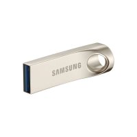 三星（SAMSUNG）U盘 32G BAR 全金属五防 USB3.0 高速闪存盘 MUF-32BA 金属银色U盘 32g