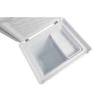 美的(Midea)BD/BC-150KSV(白色) 150升 卧式单温一室 冷冻冷藏转换 家用小冷柜冰柜
