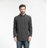 【美国直采 官方正品】Calvin Klein男士棉质长袖衬衫 41WM147 酒红色