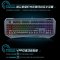 雷柏V800S RGB全彩背光游戏机械键盘 电竞键盘 游戏键盘 有线键盘USB台式笔记本LOL CF 黑色青轴