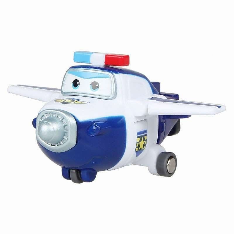 奥迪双钻AULDEY超级飞侠包警长变形飞机迷你套装儿童玩具 迷你变形机器人-包警长图片