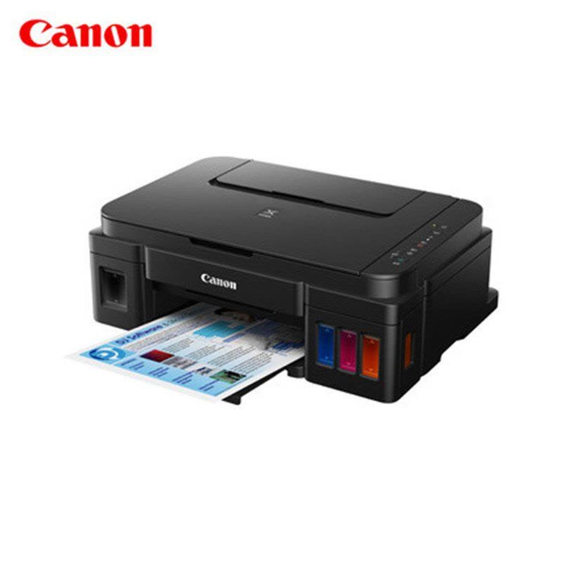 Canon/佳能 G2810 加墨式高容量一体机 标配连供系统 海量打印 成本低家用学生打印复印一体机图片
