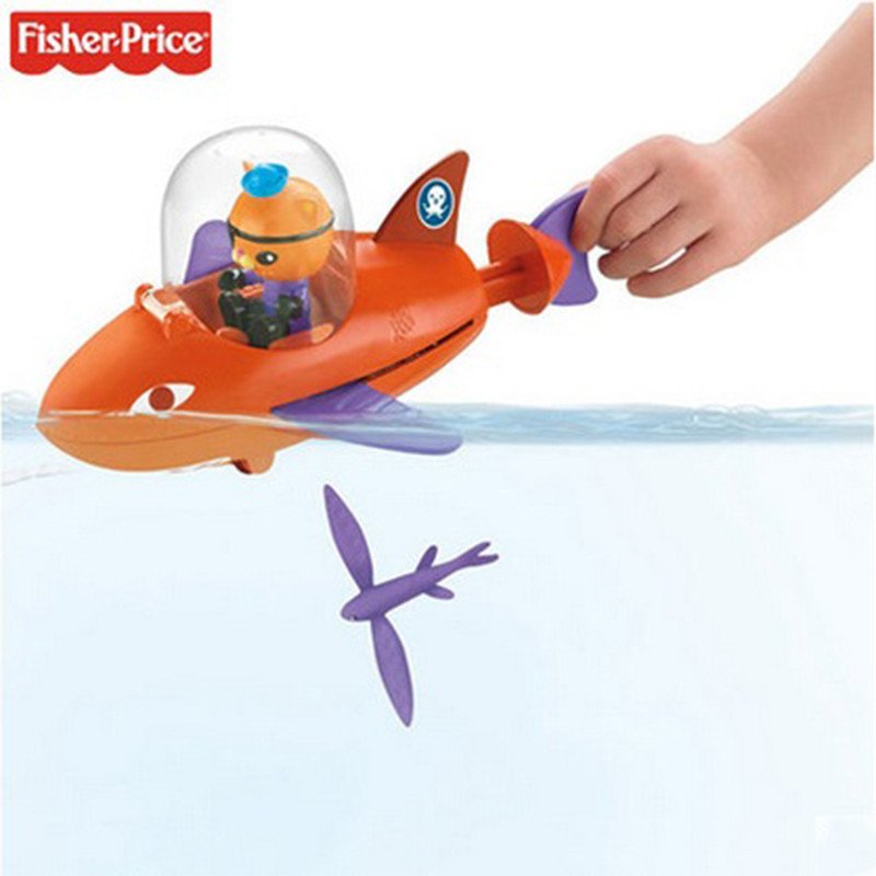 费雪T7017-CUP-B海底小纵队舰艇套装早教洗浴儿童戏水玩具高清大图