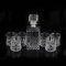水晶玻璃方形酒樽+钻石古典威士忌酒杯玻璃杯啤酒杯酒瓶49包邮