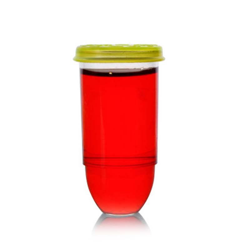 瑕疵处理30ML塑料子弹杯带盖单只小酒杯白酒杯烈酒杯酒吧实用酒具