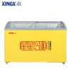 星星(XINGX)SD/SC-366SY 308升圆弧门冷藏冷冻柜 冰柜卧式商用展示柜