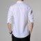 春季棉男士长袖衬衫韩版修身型商务休闲白衬衣男装青年衣服寸衫E905