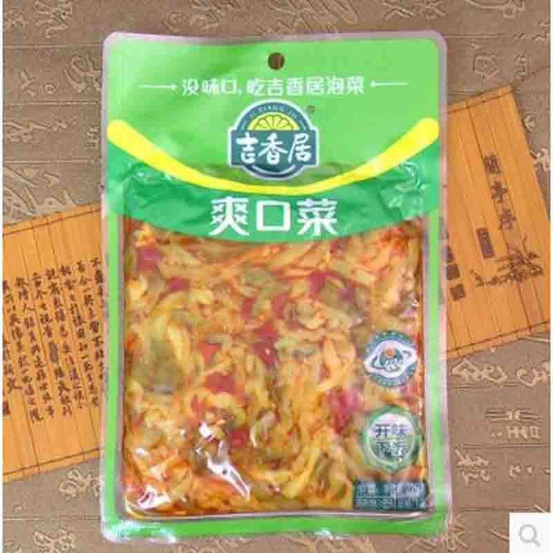 吉香居爽口菜228g 开味下饭配粥小吃开袋即食