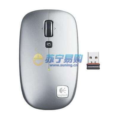 罗技笔记本鼠标V550 Nano(蓝灰)(910-00084444)(卓优)