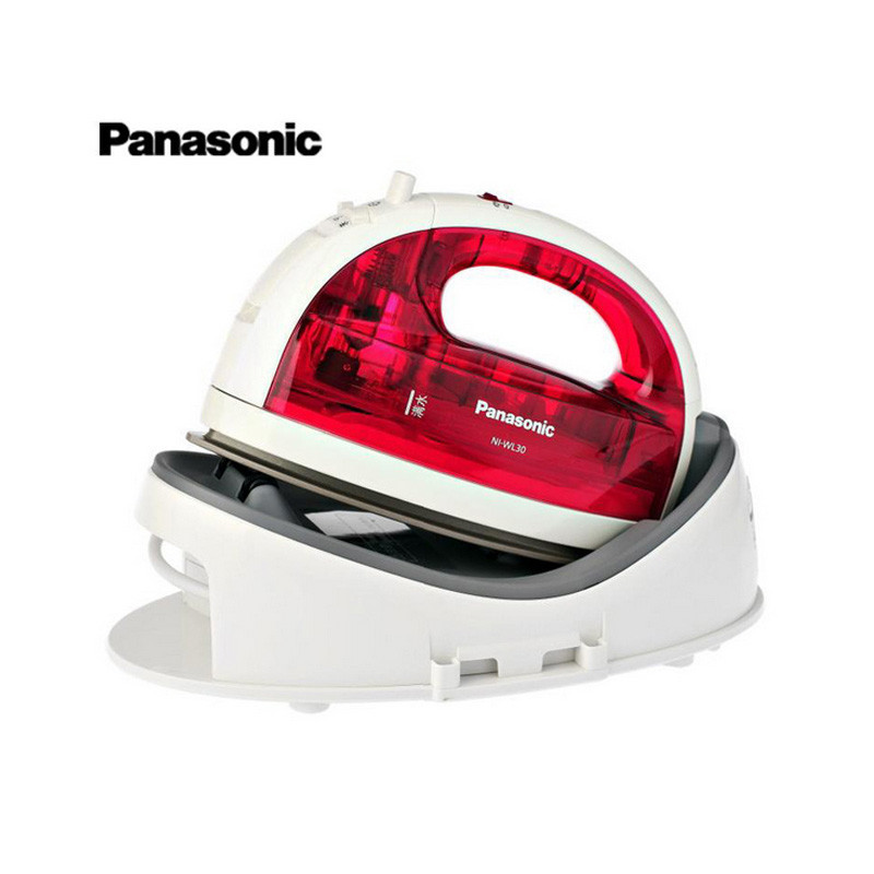 松下（Panasonic）电熨斗 NI-WL30（红）不粘底板