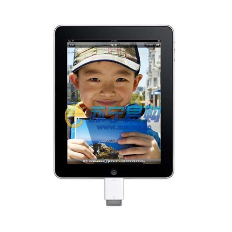 Apple iPad 相机连接套件MC531FE/B 长方体视频/音频/AV线