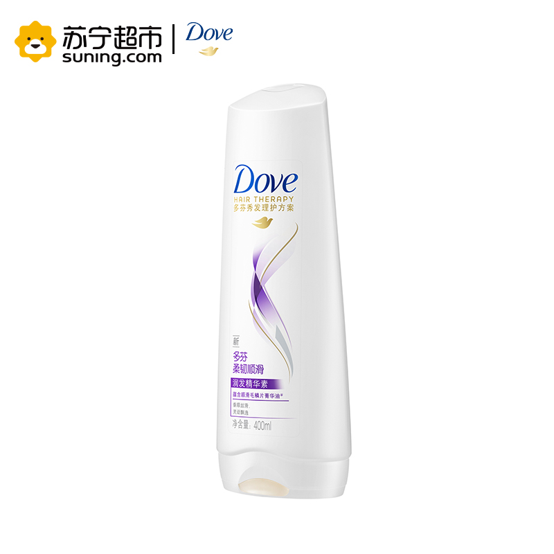 多芬(Dove)柔韧顺滑润发精华素400ml[联合利华]高清大图