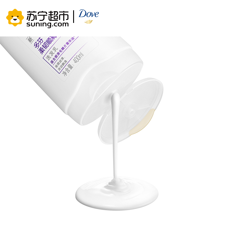 多芬(Dove)柔韧顺滑润发精华素400ml[联合利华]高清大图