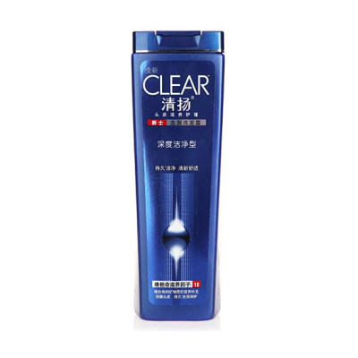清扬男士洗发露深度洁净型400ml